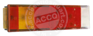 [ACQ9872] Piloto Posterior Universal Con Captafaro Rectangular Derecho+Luz Matricula