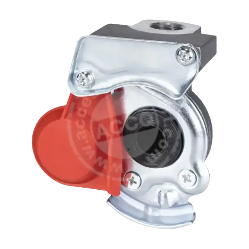 [AVACCQR22] Acoplamiento Valcula Macho M22 Con Tapa Roja