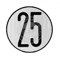 [I57] Disco Limita.Velocidad  V-25 Homolog. Con Nombre