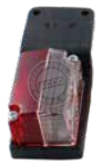[R23] Piloto Colgante Rojo-Blanco